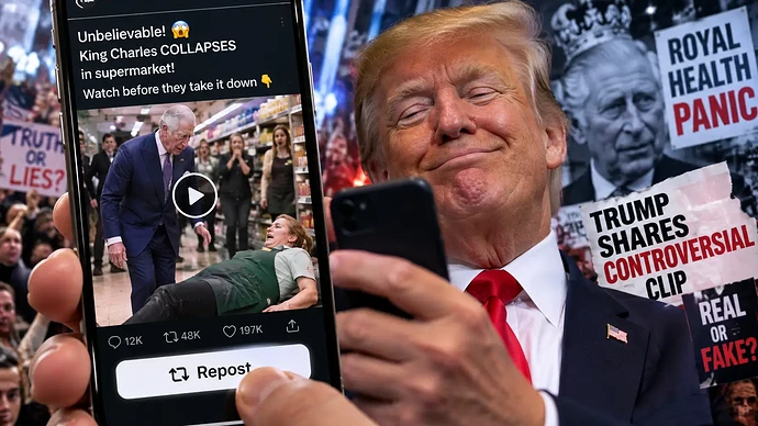 Trump Shares Old King Charles Clip — But The Full Video Tells A Different Story